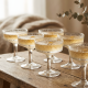 Glass Cup Set - 6 Pcs